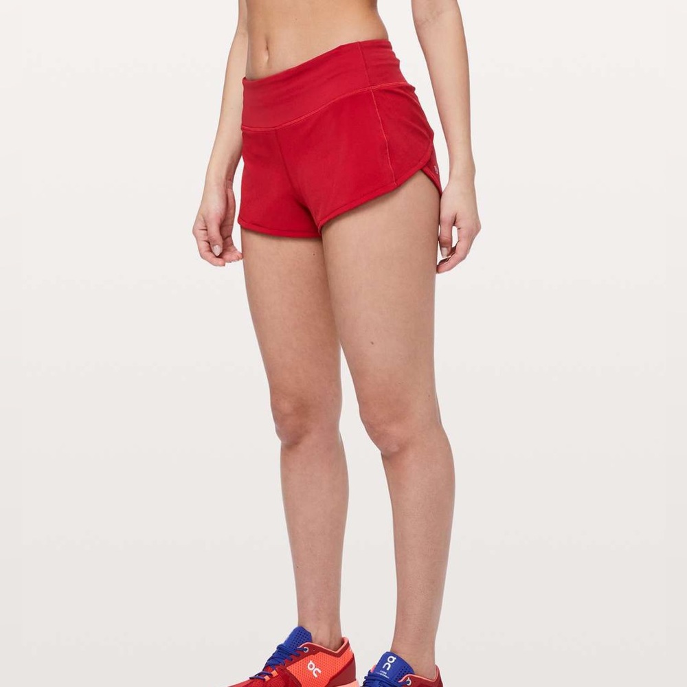 Lululemon Speed Ups low rise 2.5 size 4